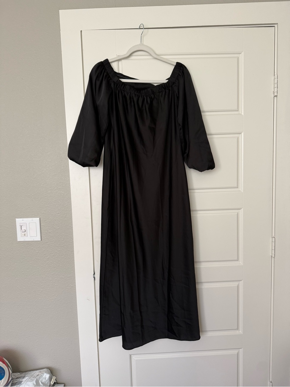 Banana Republic Black Silk Dress - Picture 3 of 4